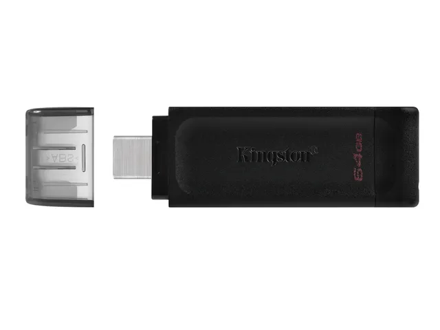64GB USB-C 3.2 Gen 1 DataTraveler 70