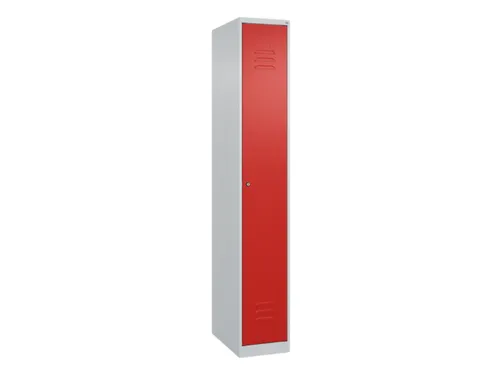 locker,HxBxD 1850x300x500mm,1vak,vak B 300mm,cil.-slot,staand op vloer