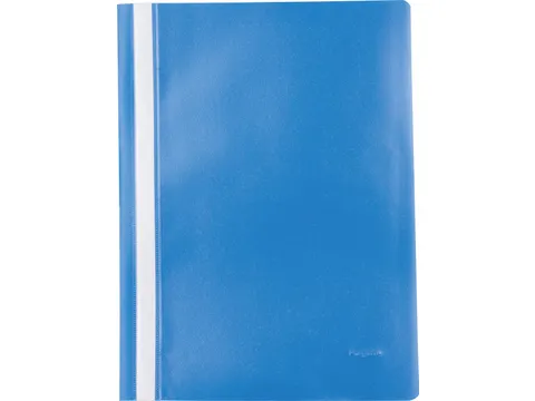 snelhechtmap ft A4 PP donkerblauw, pak van 5 stuks