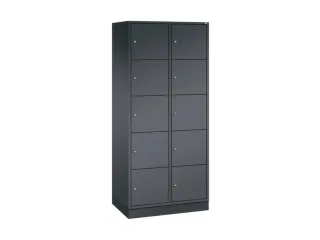 grootvolume-lockersysteem,HxBxD 1950x820x500mm,2x5vakken,cil.-slot - 2