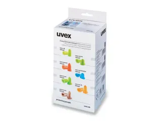 Uvex Com4-fit navulbox met 300 paar oordoppen met koordje, SNR 33 dB, - 1
