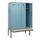 locker met bank,HxBxD 1950x1200x815mm,4vak,vak B 300mm,cilinderslot