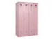 locker voor scheiding van kleding,HxBxD 1850x1200x500mm,4vak