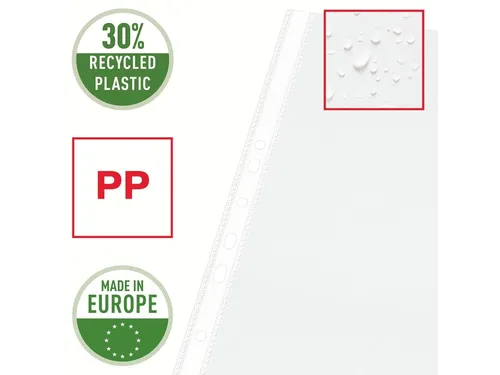 Showtas Esselte 55231 Standaard A3 PP 0.09mm 11-gaats 50 stuks