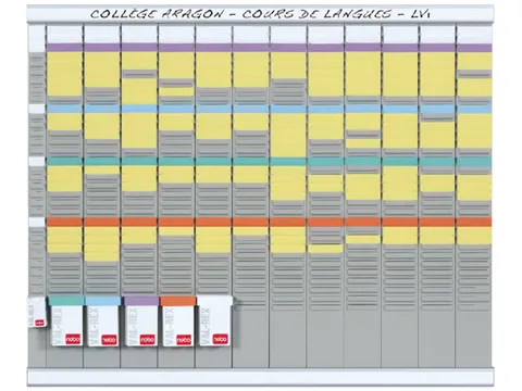 T-kaart Planner Nobo 12 Panelen 32 Sleuven