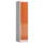 Lockerkast 1800x415x500mm 1x3 vakken cilinderslot, sokkel, RAL3000