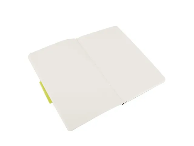 Notitieboek Moleskine large 130x210mm blanco soft cover zwart
