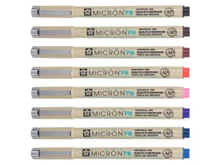Fineliner Sakura Pigma Micron 0.4mm blister à 8 stuks assorti - 3