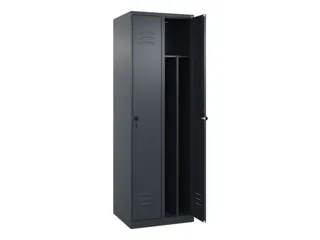 locker voor scheiding van kleding,HxBxD 1850x600x500mm,2vak - 2
