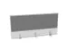 panneau de rehausse,p. table de bureau,Bl-blanc,BN8078-gris