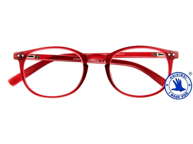 Leesbril I Need You +2.00 dpt Junior rood
