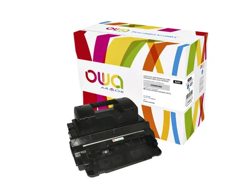 Tonercartridge OWA alternatief tbv HP CE390X zwart