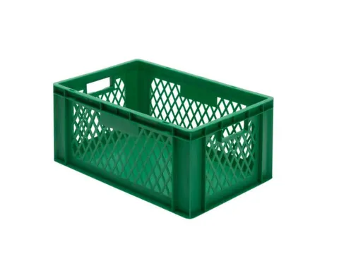 Euronorm-Stapelbak 51l H X L X B 270x600x400mm Groen