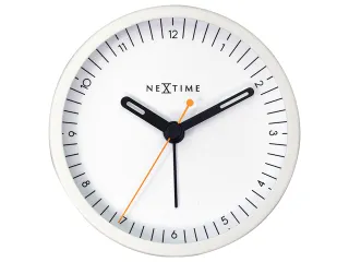 Wekker Nextime Small 9 cm wit - 2