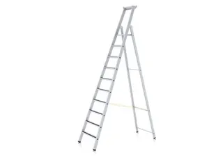 veiligheidsladder,eenzijdig,7treden m. R13-laag,stand H 1,85m - 1