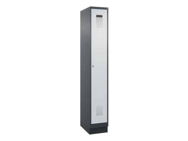 locker voor scheiding van kleding,HxBxD 1950x300x500mm,1vak