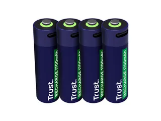 Batterij Trust USB-C oplaadbaar AA 4 stuks - 3