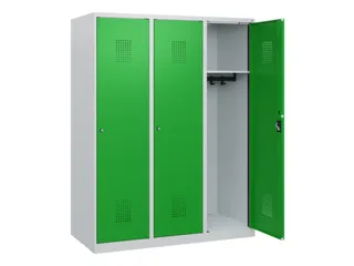 schoollocker,HxBxD 1530x1200x500mm,3vak,vak B 400mm,cil.-slot - 1