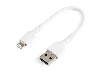 Premium USB-C naar Lightning Kabel 15cm Wit - 1