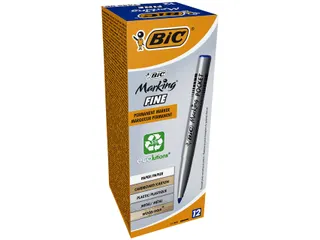 Viltstift Bic 1445 ecolutions rond fijn blauw - 2