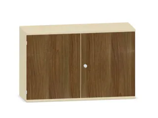 kantoorkast,HxBxD 770x1200x430mm,decor romp esdoorn,decor front noten - 1