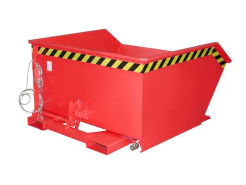 Kiepbak voor spaanders,HxLxB 680x1440x1280mm,0,75m³,draagverm. 1000kg