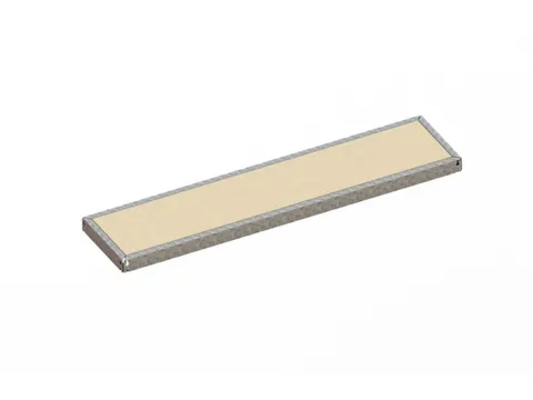 houten vloer,v. breedvakstelling,BxD 1700x400mm,dikte 19mm,vakl. 500kg