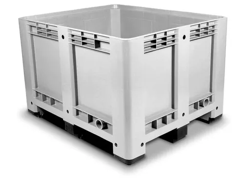 Maxi-Container 470 liter 780x800x1200mm Pe Gesloten Grijs