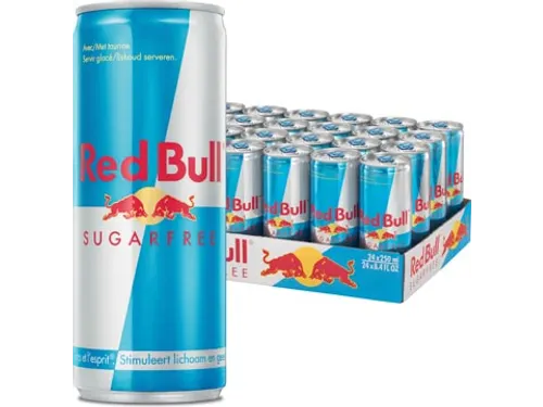 Energiedrank Sugarfree Blik Van 25 CL Tray 24 Stuks