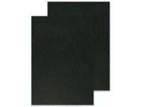 dekblad A4 leder 250 grams 100 stuks zwart