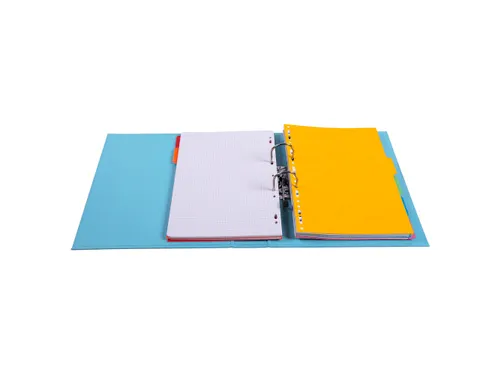 Ordner PVC Prem'Touc h A4 70 mm li-blauw
