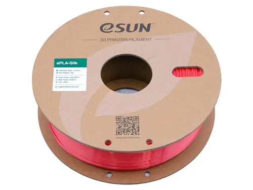 eSUN 3D printer Filament ePLA-Silk 1,75mm Rood 1kg