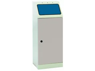 Afvalverzamelaar Zelfblussend 1X45 Liter 1000X400X300Mm Blauw - 1