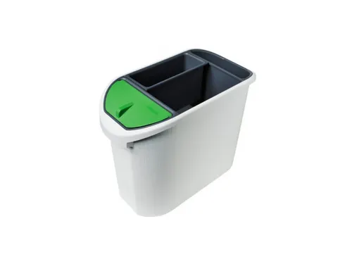 Ecologische papierma nd 26L grijs/antra.
