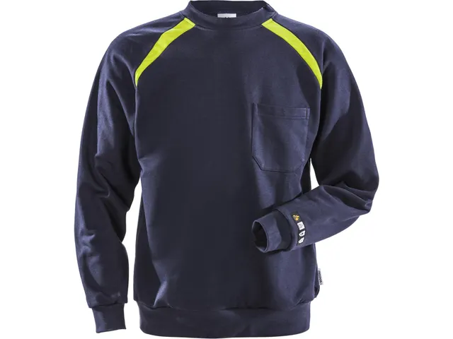 Sweat-shirt Fristads 984 SFLA bleu marine Taille L