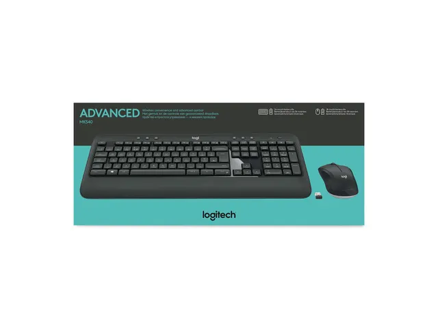 MK540 Advanced, Wireless Keyboard + Mouse, Unifying receiver, BE