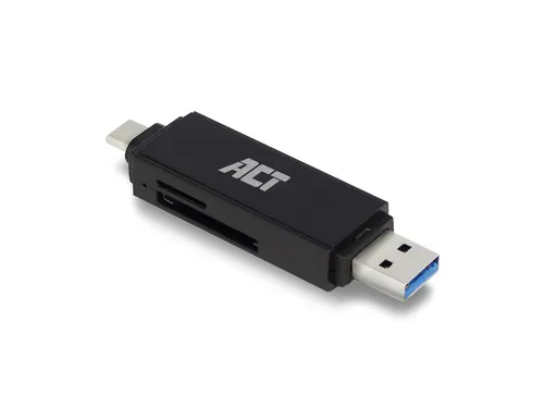 Kaartlezer ACT USB-C/USB-A 3.0