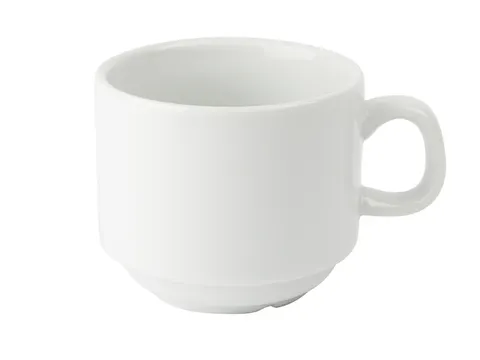 Theekop Olympia Whiteware 200 ml doos 12 stuks wit