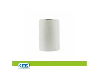 CMT Poetsrol Mini Eco Cellulose 1-laags Wit 12 Rol - 1
