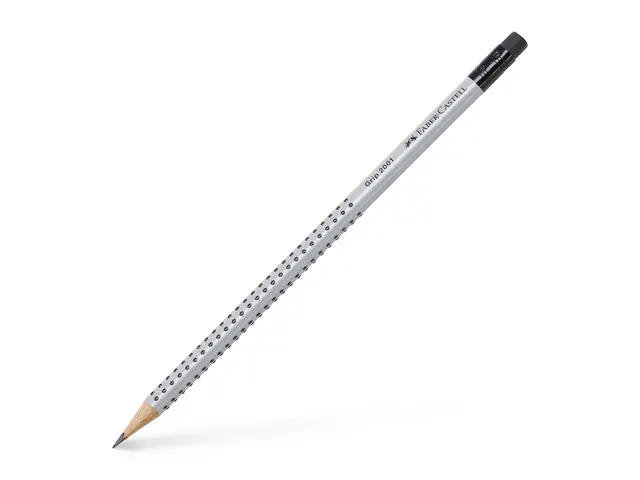 Potlood Faber-Castell GRIP 2001 met gum B