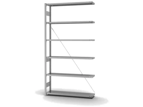 systeemstelling,aanbouwveld,HxBxD 2500x1310x335mm,vakl. 300kg