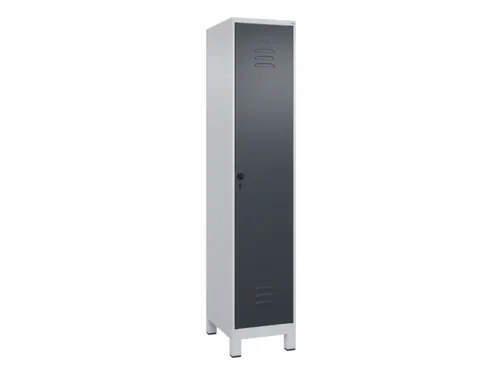 locker voor scheiding van kleding,HxBxD 1950x400x500mm,1vak