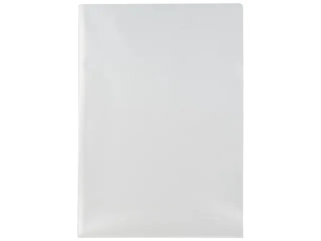 L-map, ft A4, PP 0.09mm, gekorreld, doos van 100 stuks