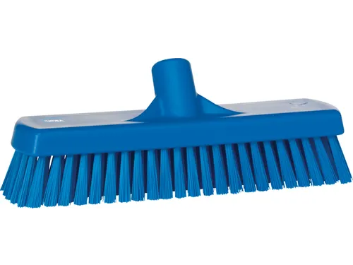 Vloerschrobber Vikan harde vezel 305mm blauw