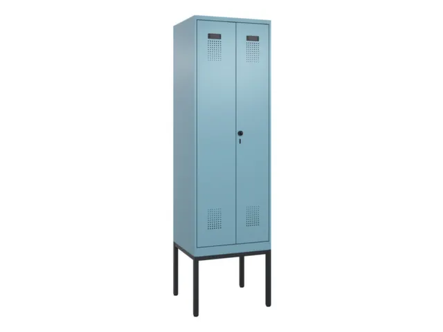 locker voor scheiding van kleding,HxBxD 2120x600x500mm,2vak