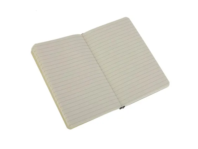 Notitieboek Moleskine pocket 90x140mm lijn soft cover zwart
