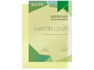 L-map Leitz premium A4 0.15mm PVC geel - 6