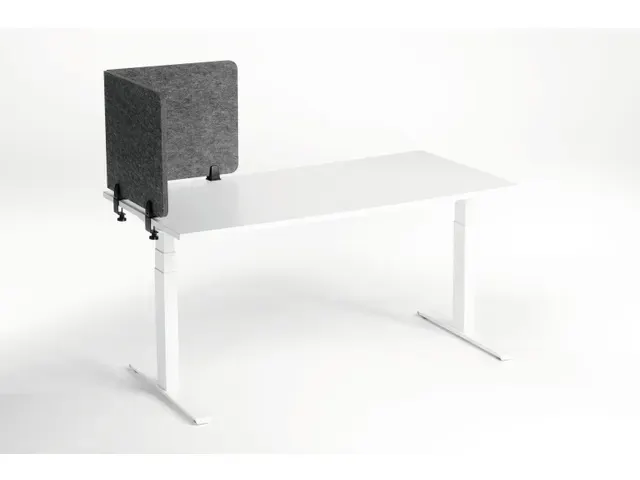 Durable Bureauscherm EFFECT 120 gerecycled PET-vilt 120x50cm Opvouwbaa