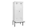 armoire vestiaire avec banc noir et blanc,HxlxP 2120x800x815mm