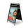 A-Bord Elegant Staal met Logopaneel A1 zwart